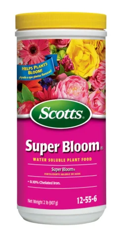 Scotts Super Bloom Granules Azalea, Daffodils, Gardenia, Geraniums, Hibiscus Plant Food 2 lb