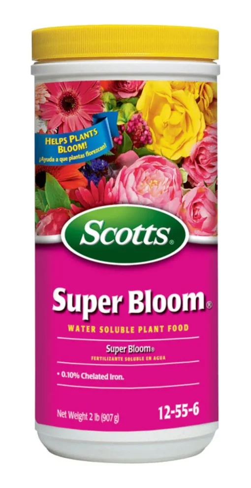 Scotts Super Bloom Granules Azalea, Daffodils, Gardenia, Geraniums, Hibiscus Plant Food 2 lb