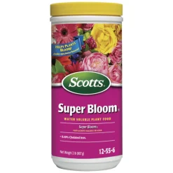 Scotts Super Bloom Granules Azalea, Daffodils, Gardenia, Geraniums, Hibiscus Plant Food 2 lb