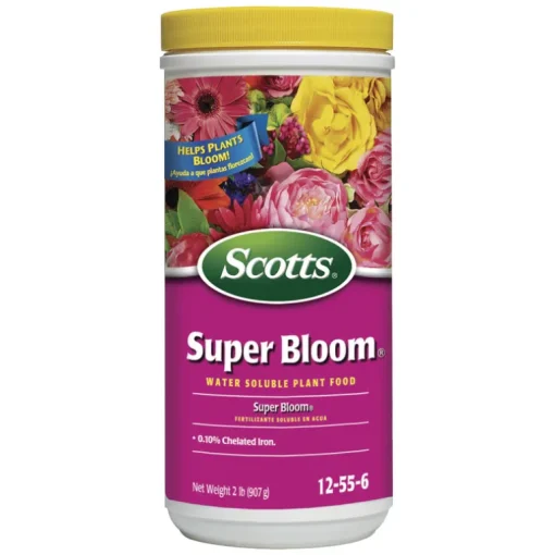 Scotts Super Bloom Granules Azalea, Daffodils, Gardenia, Geraniums, Hibiscus Plant Food 2 lb