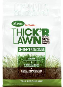 Scotts Turf Builder Tall Fescue Grass Sun or Shade Grass Seed and Fertilizer 12 lb