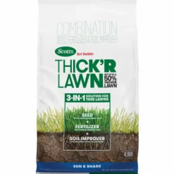 Scotts Turf Builder ThickR Lawn All-Purpose Lawn Fertilizer For Sun/Shade Mix 4000 sq ft