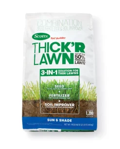 Scotts Turf Builder Thick'R Lawn All-Purpose Lawn Fertilizer For Sun/Shade Mix 1200 sq ft