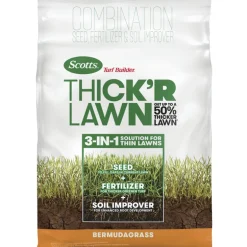 Scotts Turf Builder Thick'R Lawn Bermuda Grass Seed Mixture 40 lb.