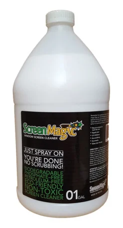Screen Magic Window Screen Cleaner 1 gal Liquid