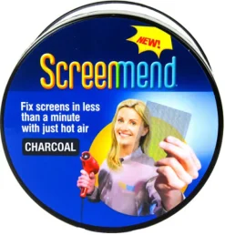 Screenmend Charcoal Fiberglass Screen Repair Patch 2 in. W X 80 in. L 1 pk