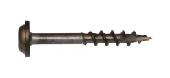 Screw Products No. 7 X 1-1/4 in. L Star Bronze Coarse Pocket-Hole Screw 198 pk