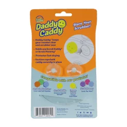 Scrub Daddy Daddy Caddy Heavy Duty Sponge For Household 1 Pk