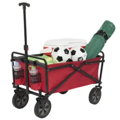 Seina Road Warrior Polyester Fabric Utility Cart 3.6 cu ft