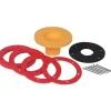 Set-Rite Rubber Foam Red Toilet Flange Extender Kit 1/4 x 1-5/8 in.