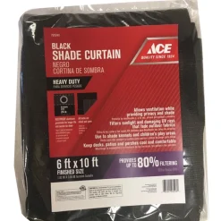 Shade Curtain 6x10 Blk