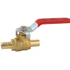 SharkBite 3/4 in. Brass Crimp Ball Valve Full Port Lever For Potable Water