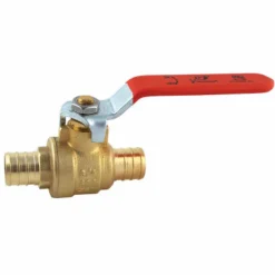 SharkBite 3/4 in. Brass Crimp Ball Valve Full Port Lever For Potable Water