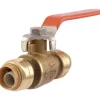 SharkBite 1/2 in. Brass Push Fit Ball Valve Lever For Potable Water