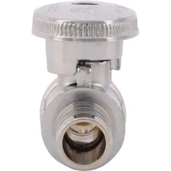 SharkBite 1/2 in. Crimp X 3/8 in. PEX Brass Straight Valve