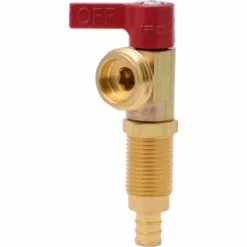 SharkBite 1/2 in. PEX Barb Brass Washing Machine Valve