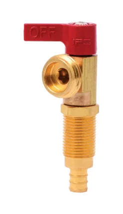 SharkBite 1/2 in. PEX Barb Brass Washing Machine Valve