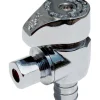 SharkBite 1/2 in. PEX Barb X 3/8 in. Brass Angle Stop Valve