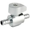 SharkBite 3/8 in. PEX Barb X 3/8 in. PEX Barb Brass Straight Stop Valve