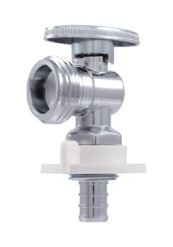 SharkBite 1/2 in. PEX Barb X 3/4 in. Brass Angle Stop Valve
