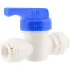 SharkBite 3/8 in. Push-Fit X 3/8 in. Plastic Shut-Off Valve