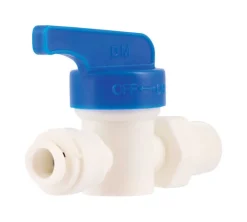 SharkBite 1/4 in. Push-Fit X 1/4 in. Push Polystyrene Straight Valve