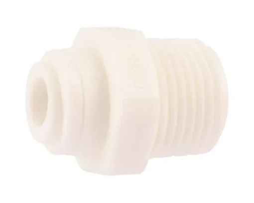 SharkBite Push to Connect 1/4 in. 3/8 in. D MNPT Polypropylene Adapter