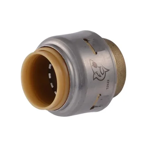 SharkBite Push to Connect 1/2 in. PTC each Brass Connector