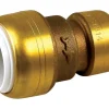 SharkBite Push to Connect 1/2 in. IPS X 1/2 in. D CTS Brass Coupling