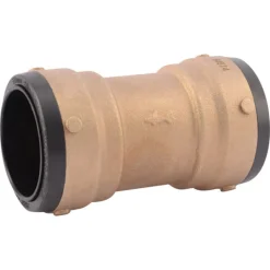 SharkBite Push to Connect 2 in. 2 in. D Brass Coupling