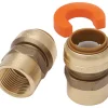 SharkBite Push to Connect 3/4 in. 3/4 in. D Brass Connector