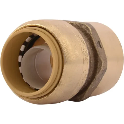 SharkBite Push to Connect 3/4 in. 3/4 in. D Brass Connector