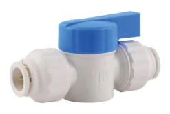 SharkBite Quick Connect Push to Connect 3/8 in. CTS X 3/8 in. D CTS Stope Valve