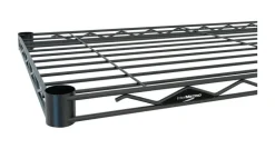 SHELF STEEL BLK 36"X18"