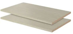 SHELF WOOD GRAY 24"L