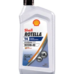 Shell Rotella T 15W-40 Diesel Engine Heavy Duty Motor Oil 1 qt. (Pack of 6)