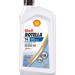 Shell Rotella T 15W-40 Diesel Engine Heavy Duty Motor Oil 1 qt. (Pack of 6)