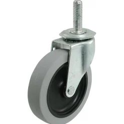 Shepherd Hardware 3 in. D Swivel Thermoplastic Rubber over Polypropylene Hub Caster 110 lb 1 pk
