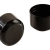 Shepherd Hardware Plastic Leg Tip Black Round 4 pk