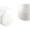 Shepherd Plastic Leg Tip White Round 1-1/8 in. W 4 pk (Pack of 6)