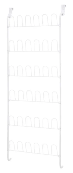 SHOE RACK OTD WHT STEEL