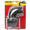 Shop-Vac 8 in. L X 5.5 in. W X 2.5 in. D Plastic Right Angle Brush 0 gal 1 pc