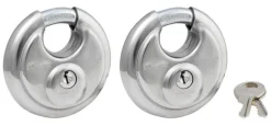 SHROUDED PADLOCK 2PK