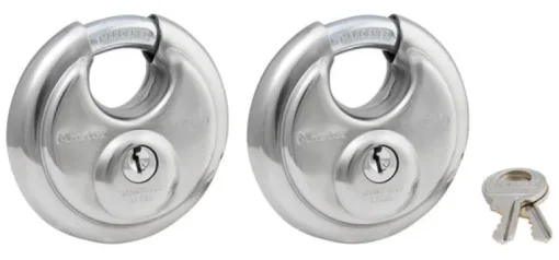 SHROUDED PADLOCK 2PK