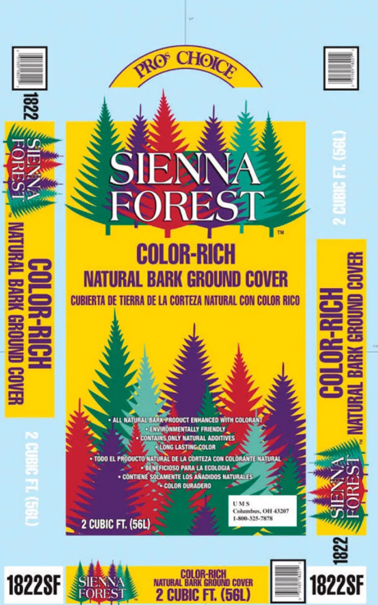 Sienna Forest Color Enhanced Mulch