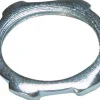 Sigma Electric ProConnex 1/2 in. Dia. Zinc-Plated Steel Electrical Conduit Locknut For Rigid/IMC 3 pk (Pack of 50)