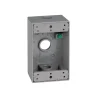Sigma Engineered Solutions New Work 18.3 cu in Rectangle Die-Cast Metal Weatherproof Box Gray