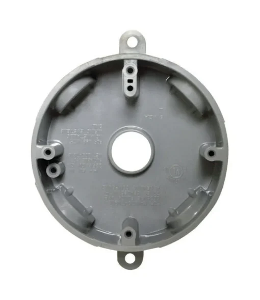 Sigma Engineered Solutions Round Die-Cast Metal 4.13 in. H X 4.13 in. W Lampholder Cover