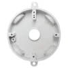 Sigma Engineered Solutions New Work 14.8 cu in Round Plastic Weatherproof Box White