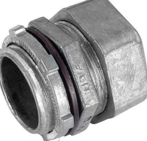 Sigma Engineered Solutions ProConnex 1/2 in. D Die-Cast Zinc Rain-Tight Compression Connector For EM
